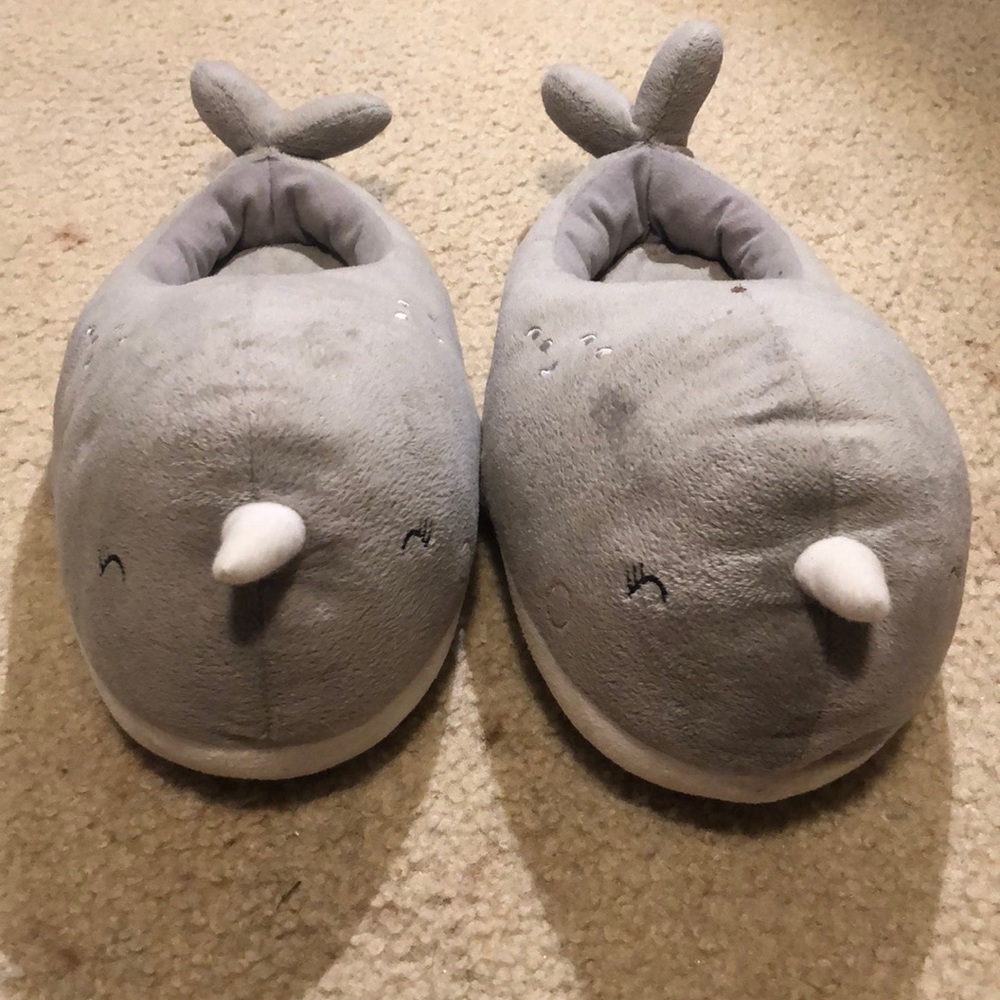 Narwhal slipper